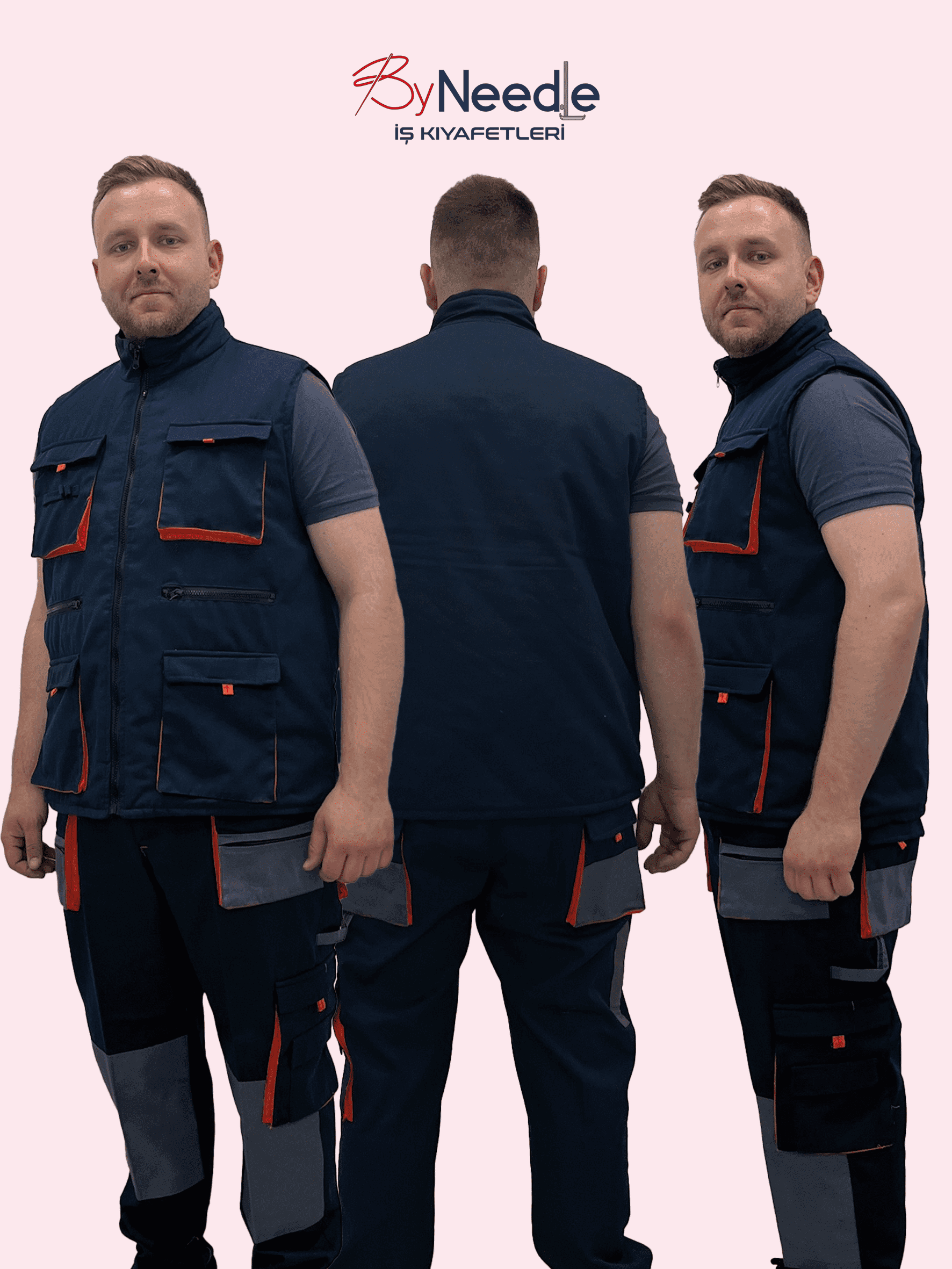 Avangard Gabardin Pantolon ve Yelek Takımı 2 2 Avangard Gabardin Pantolon ve Yelek Takımı - Görsel 2